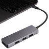 4in1 Hub TypeC to High Definition Multimedia Interface USB2.0 USB3.0