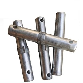 4 Pieces Scaffolding Coupling Pin 1 3/8", 1.39"OD Spring Retainers Locking Pins Scaffold 8.78'' Length, Scaffold Accessories Professional Pin Spring Retainers Coupling Equipment