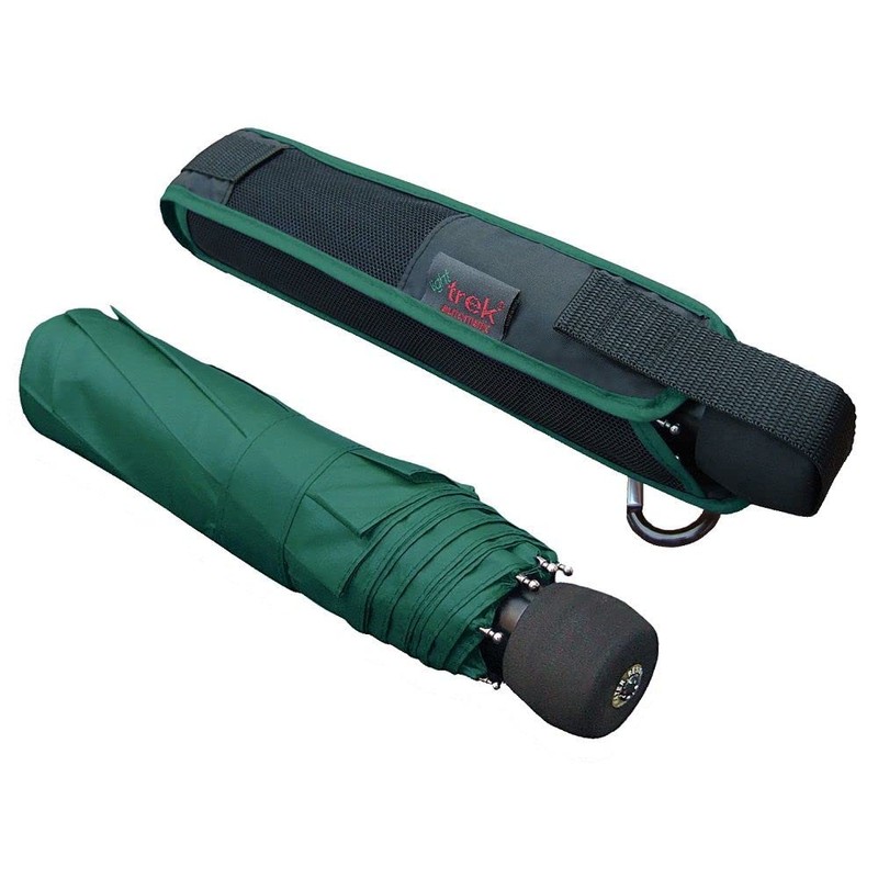 Unknown Euro Umbrella Light Trek Automatic Umbrella Green, Green