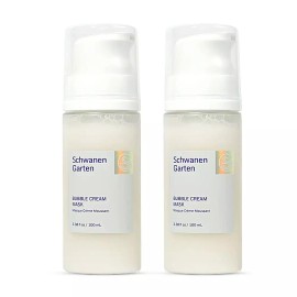 Schnauben Garten 슈바넨가르텐 올인원 버블 크림 마스크 팩 100ml 2개 Schwannengarten All-in-One Bubble Cream Mask Pack 100ml 2pcs