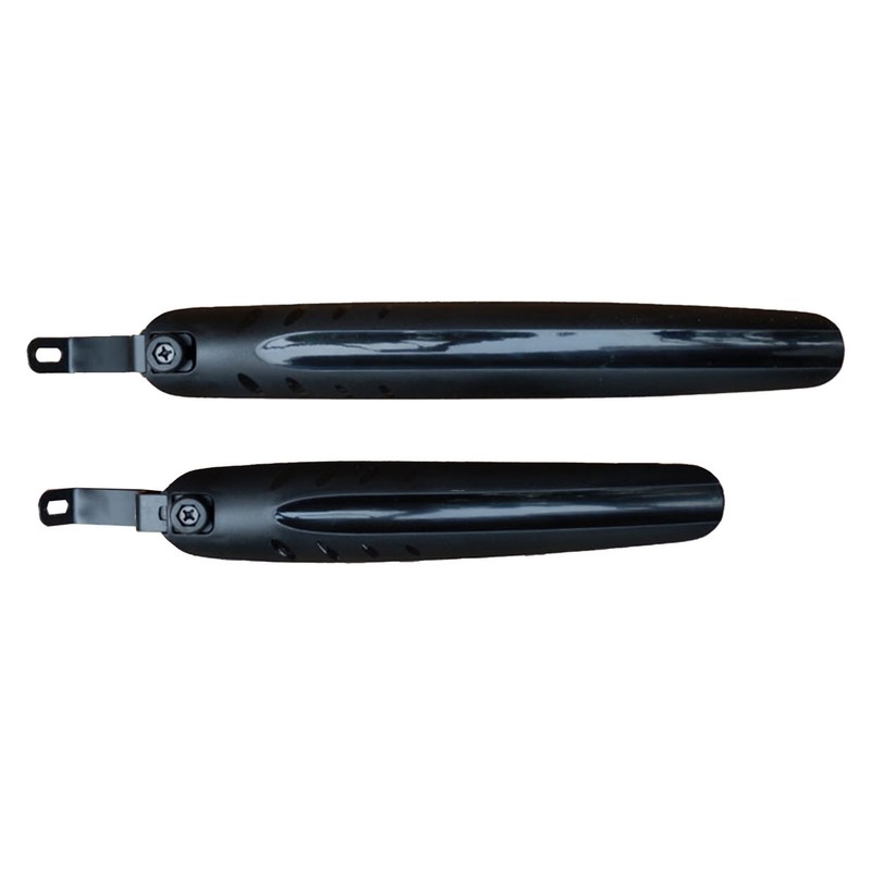 14in Folding Bike Fender Set Plastic Easy To Install Bicycle