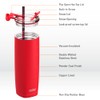 asobu Aqualina Stainless Steel Insulated Water Bottle with Interchangeable Hot