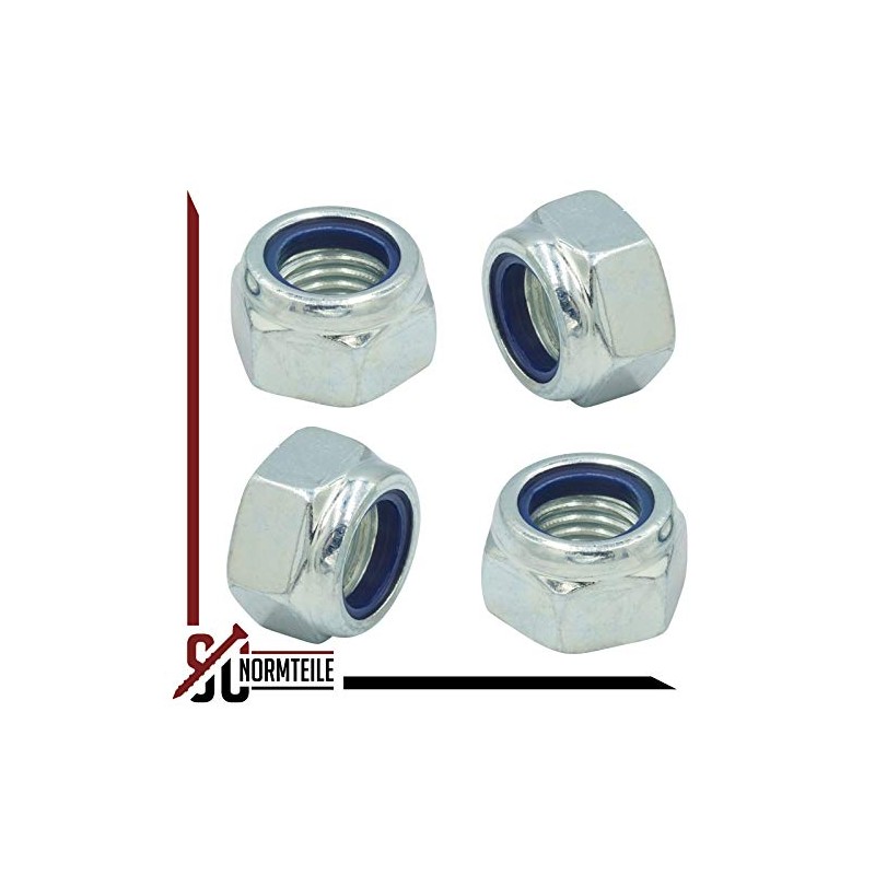 Locking Nuts (Standard Design) - M6 - (Pack of 100)