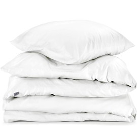 herzbach home Premium Mako satin bed linen set made from 100% cotton