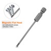 HARFINGTON SL2.5 Magnetic Slotted Screwdriver Bits 2.5mm S2 Steel Flat