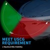 Obcursco Marine LED Bow Lights - Red & Green Navigation