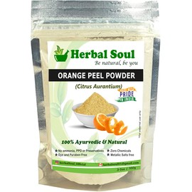 Herbal Soul Combo of Shikakai Powder (100g) + Orange Peel Powder (100g) for DIY Face Packs, 200g
