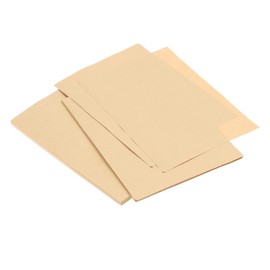 Tofficu 100 Sheets A5 Vintage Kraft Paper Letter Writing Paper Retro Stationery Set 21x15cm Smooth Writing for Letters Calligraphy Graffiti