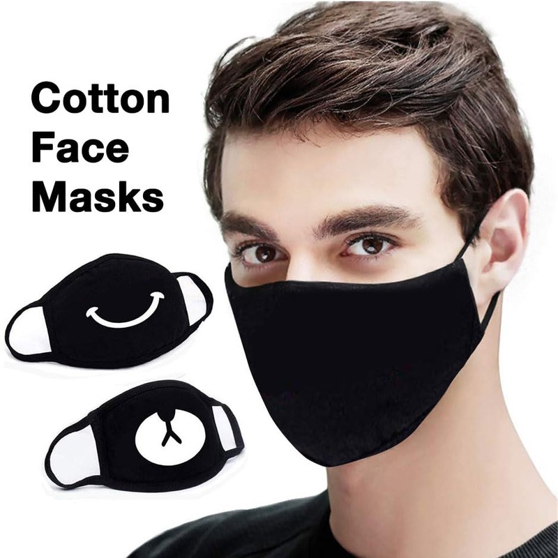 Generic Washable Face Mask Anti Pollution Cotton Masks Reusable Mouth