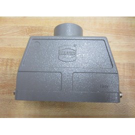 HARTING 09300240441 for USE with:HAN 24B Inserts & Bases, Aluminium, PG29, Cable EXIT Angle:180°, Connector Body Material:Aluminium Body, Hood, Rectangular Shell Size:24B ROHS Compliant: NA, 24B,