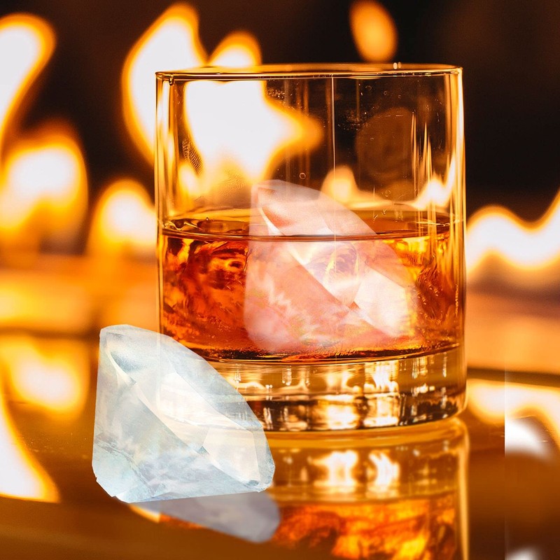 Bahoki Essentials Ice Molds - Silicone Ice Cube Tray With