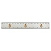 'Grumpy Capybara' 30cm (12 Inch) White Plastic Ruler (RL00068370)