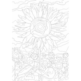 Curious Universe Art Fantastic Ocean - Paint by Numbers for Children - Number Painting Kit for Kids Age 6-14 - Painting by Numbers Animals - Arts and Crafts Gifts - Includes 8 Kids Paints