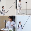 ULANZI TT52 59in Invisible Selfie Stick Tripod, Extendable Pole Selfie
