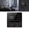 Thermostat ABS Black Smart Programmable WiFi Digital Touchscreen LCD Color