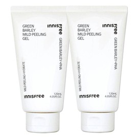 Innisfree 2개/이니스프리 청보리 마일드 필링젤 120ML [이니스프리 청보리 고마쥬 필링마스크] 2 pcs/Innisfree Green Barley Mild Peeling Gel 120ML [Innisfree Green Barley Gommage Peeling Mask]