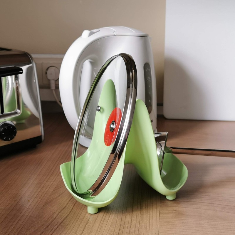 Berossi Pot Lid Holder | Lid Stand Holder for Kitchen