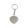 VIE Naturals Crystal Heart Keychain, 10x3cm, Selenite