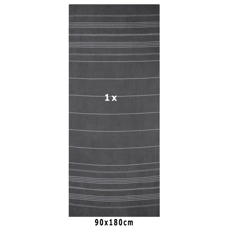 Betz, Bath Towel, XXL, Beach Towel, Lines, 100% Cotton, Size