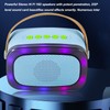 Electric Air Drum Set with Drumsticks Pedals Colorful RGB Light