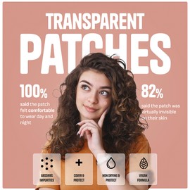 GoGleefy Pimple Patches – Day & Night Hydrocolloid Acne Stickers for Fast Healing & Skin Clarity – Invisible, Waterproof Spot Treatment – Pack of 60/120/180 for All Skin Types