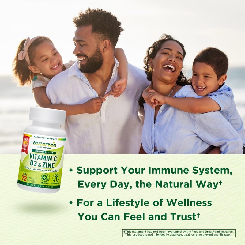 Immune Boost Complex – Vitamin C 900mg, D3 2,500 IU