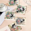 JISHSHAY 6 PCS Diamond Art Cards with Envelopes Diamond Painting