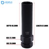 Vexplo 2 Pieces 6 Spline Lug Nut Socket Set, Locking