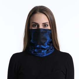 Seamless Quick-Dry Sports Headband for Running, Yoga, Cycling & Football 25X50(+-2)CM/Blue 15ea