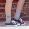 sockprints Chi Omega - Sorority Greek Letters with Hearts -