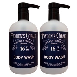 Payden's Cobalt Cedarwood Sandalwood & Musk for Men Scented Milk & Bubble Bath, 12 Oz (2 Pack)