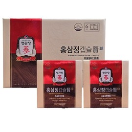 CheongKwanJang Red Ginseng Extract Capsule Current 100 Capsules / 정관장 홍삼정 캡슐 현 100캡슐 X 2개입, 200정, 1개