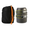 Compact Aluminium Alloy Pot Set Foldable Handgrip with Storage Bag
