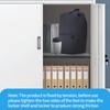 zsttion Adjustable Locker Organizer Shelf, 30LB Load-Bearing Metal Locker Shelf
