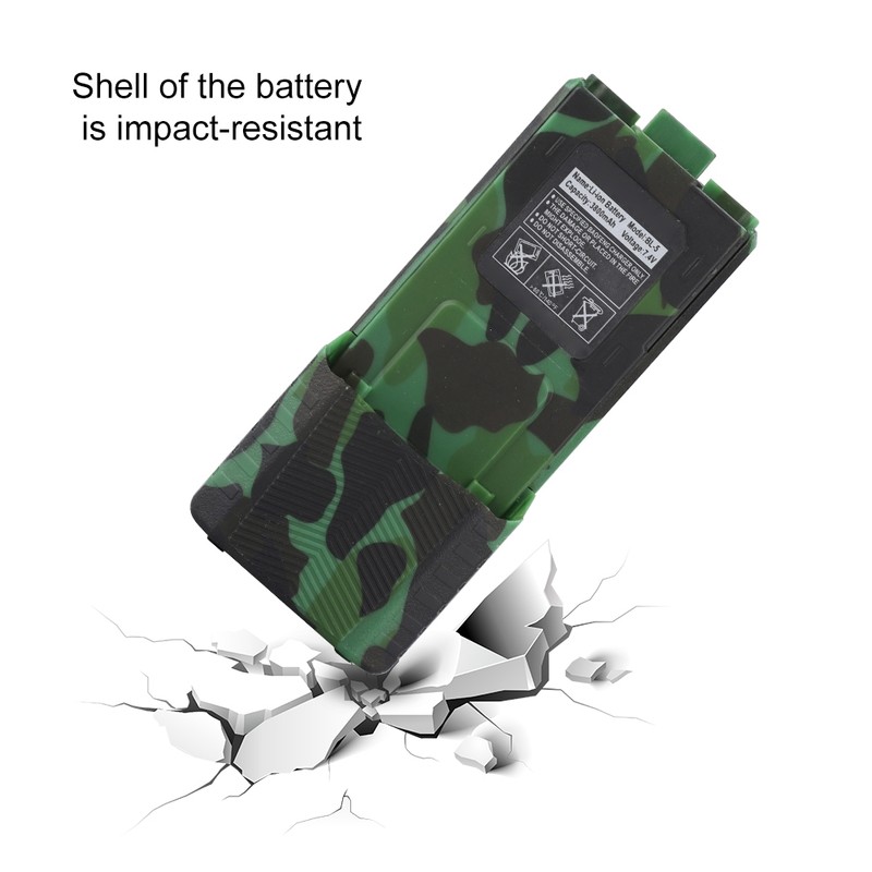 7.4V 3800mAh Li ion Battery For Baofeng UV 5R BL-5L