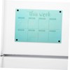 jojofuny Acrylic Magnetic Weekly Planner Board Erasable Message Board for