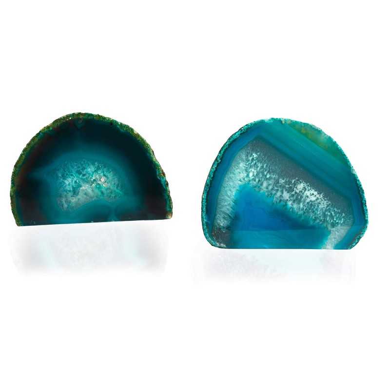 Green Agate Ornament for Display – Natural Brazilian Crystal for