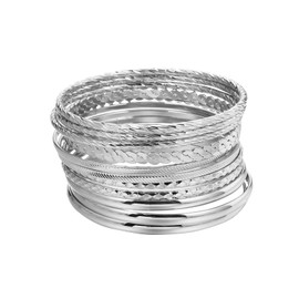 JRYGAC Pack of 12 Women's Bracelets, Stackable Bracelets, Boho Fashion Bracelets, Stackable Multilayer Bracelets, Valentine's Day, Mother's Day, Birthday Gift for Women, Girlfriend, Mum, High-quality