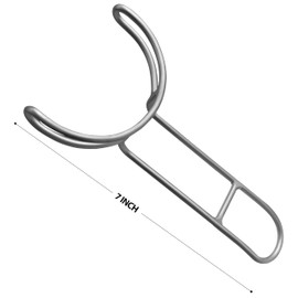 Dental Orthodontic Cheek Lip Retractors Mouth Opnner double ended, Columbia,Minnesota,Oringer Omaga,Sternberg,Vestibulum Small,Medium,Large, Silver/Black (Vestibulum Cheek Retractors)