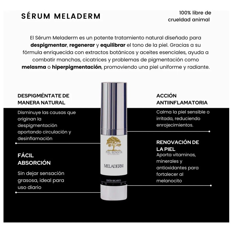 Meladerm: Regenera Protege Naturalmente Contra El Vitiligo
