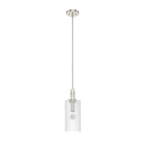 Hunter Fan Company 19792 Gatz Pendant, Brushed Nickel