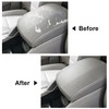 FZJDSD Gray Center Console Cover Armrest Cover Replacement Compatible with