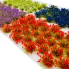 Woohome Static Grass Tuft Model Grass Tufts, 32 PCS Railway