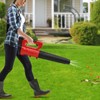 Cordless Leaf Blower, Lightweight Battery Powered Leaf Blower, 6 Wind