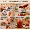 Effortless Jar Opener for Seniors and Arthritis Hands,