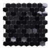 Backdrop Shimmer Wall Negro Panel Decorativo Eventos 50 Pz