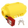 Industrial Electrical Plug Lockout Device Set Universal Electrical Plug Lockout