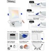 Adetu 4 inch Square Led Recessed Lighting,6 Pack 5CCT Ultra