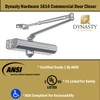 Dynasty Hardware Door Closer, Grade 1 Heavy Duty Commercial Hydraulic
