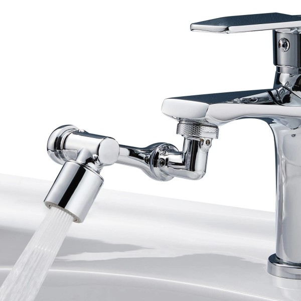 Happup 1080°Swivel Faucet Extender, Sink Water Faucet Aerator Extension in